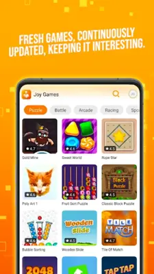 Joy Games android App screenshot 2